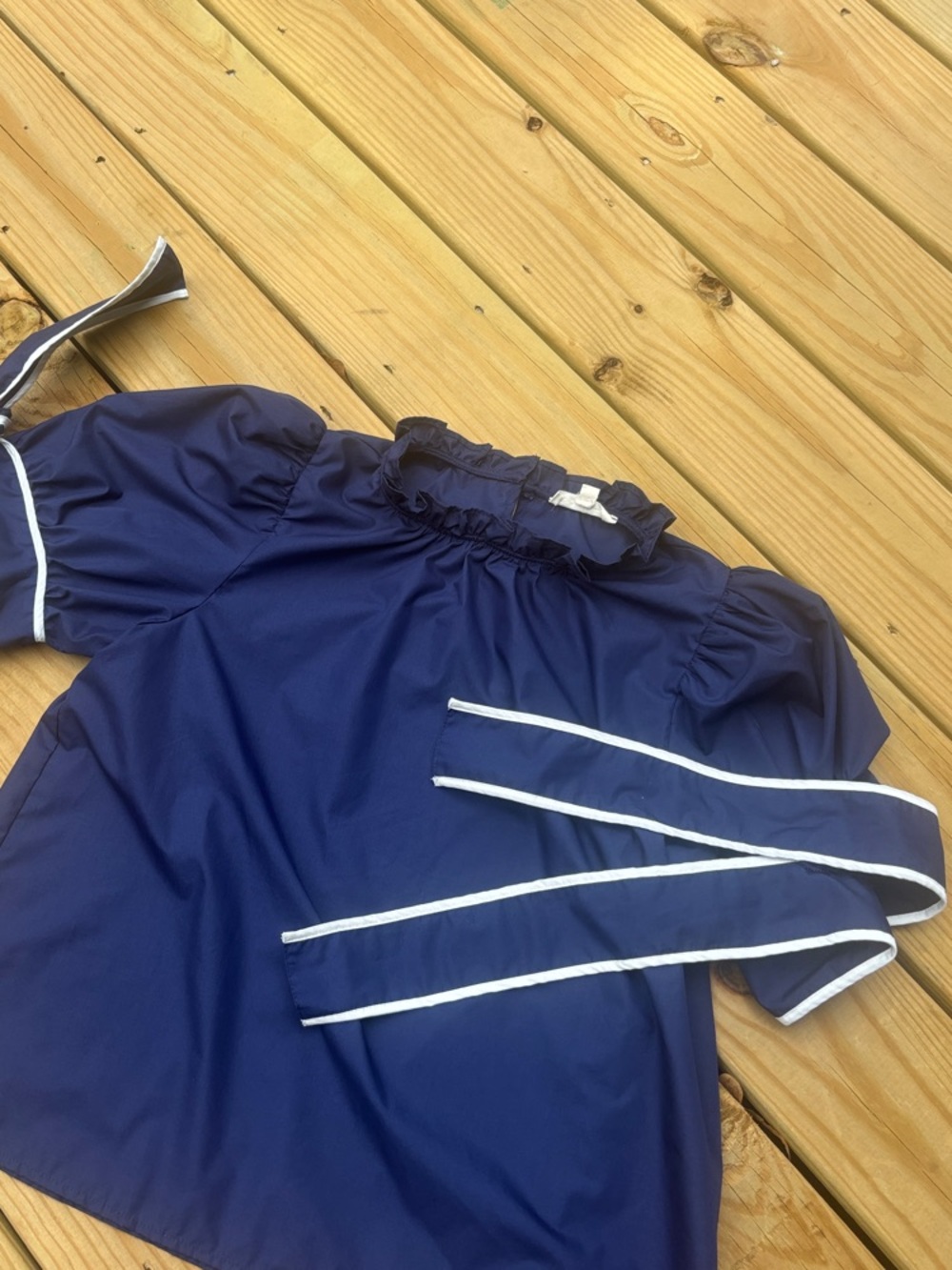 Navy Blue women's Top ENTRO medium